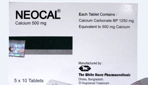 Tablet Neocal 500mg (50pcs)